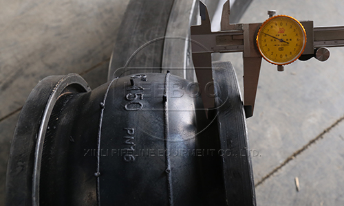 襯四氟橡膠接頭防止負(fù)壓吸扁、耐腐蝕